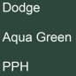 Preview: Dodge, Aqua Green, PPH.